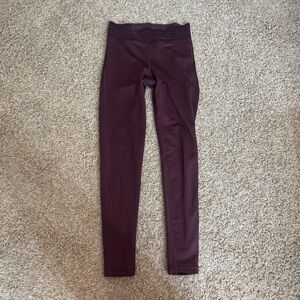 Nike Pro Dri Fit Maroon Leggings